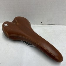 Velo Origin8 UNO-S Pro BROWN Bike Saddle Seat Leather-like Track Fixed Gear Road