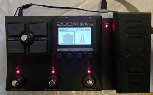 Zoom g2x four - zoom, guitar