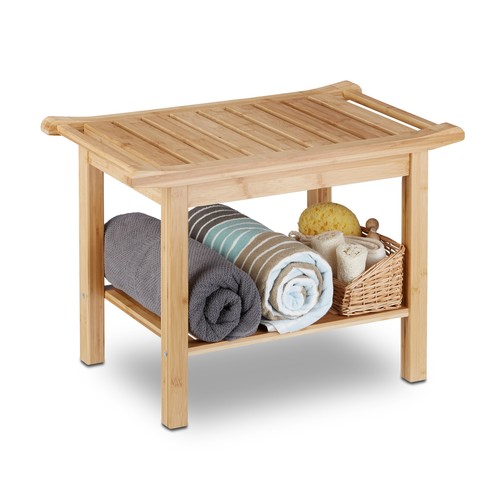 Banc salle bain - de, tabouret