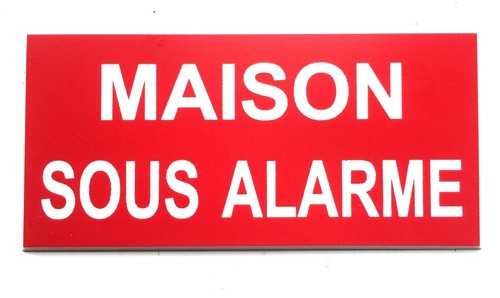 Plaque panneau maison - panneau,