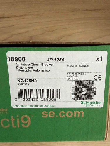 Schneider electric ng125na - schneider, 4p