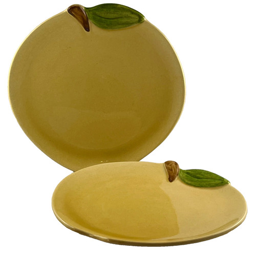 Assiettes vintage pommes - assiettes, "pommes"
