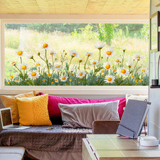 Pour portes vitrées fleur