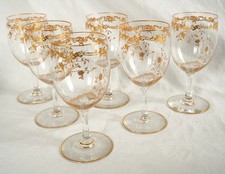 6 Water Glasses - Baccarat