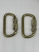 PEN SAFE C410 30KN TWIST-LOCK STEEL CARABINER lot of 2