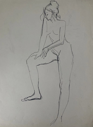Très beau dessin féminin - très,