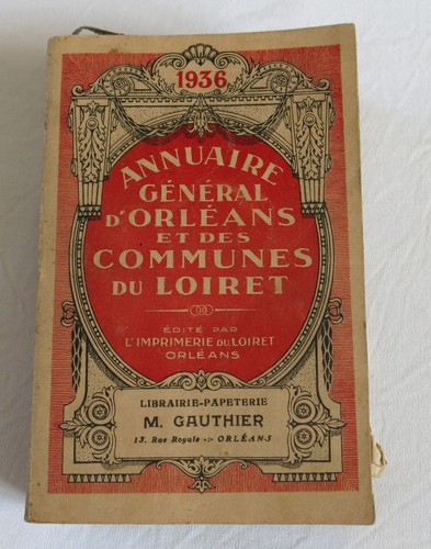 Annuaire orléans loiret - d'orlÉans,,