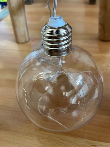 Grosse boule noël - de, ampoule