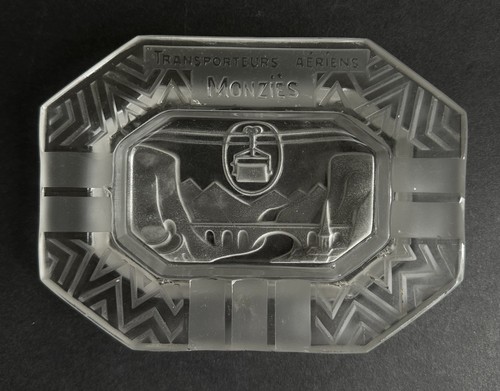 1930 cendrier verre