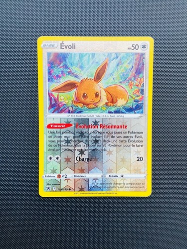 Carte pokémon evoli - carte,
