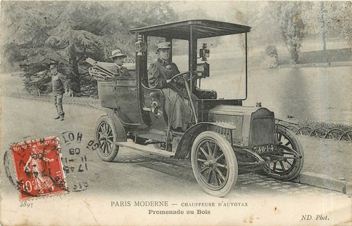 Paris moderne chauffeuse - paris,