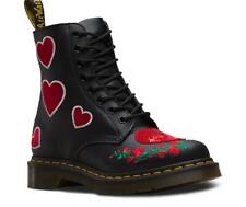 Dr Martens Doc 8 Trou 1460 Pascal Cœurs Noir Rouge 24406001