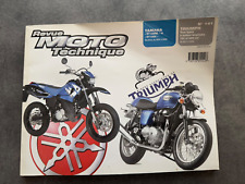 Revue technique Moto 141 pour Triumph 790 , 865cm3  & Yamaha DT 125 RE, X