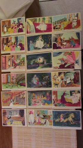 Walt disney cartes postales - disney,
