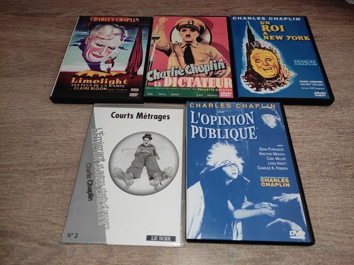 Lot dvd charlie chaplin - lot,