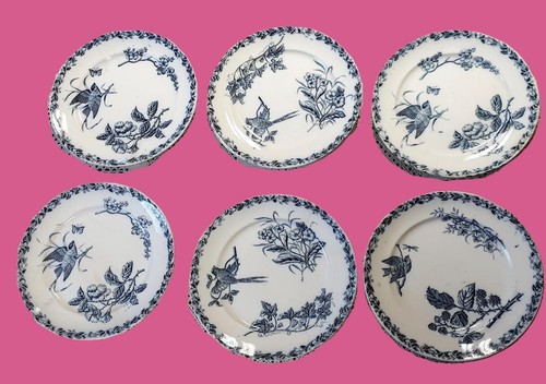 Lot assiettes plates - d',