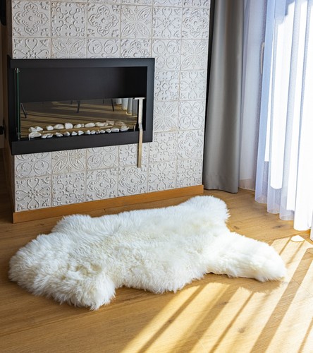 Peau mouton veritable - peau,