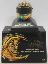 Minichamps 1/8 Scale 397 030086 - AGV Helmet Moto GP Valencia 2003 V. Rossi