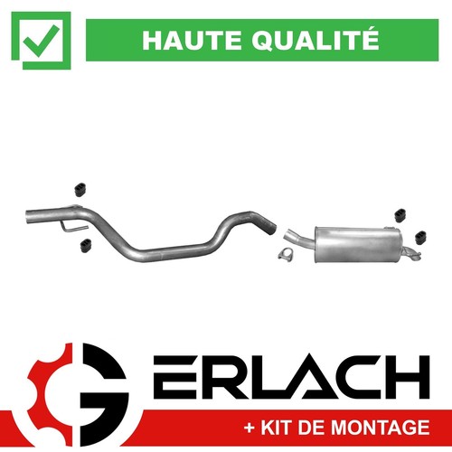 Echappement silencieux pour