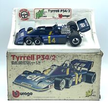 1977# TYRRELL P34/2 DEPAILLER BURAGO 1:14 SCALE NIB#NIB [BA]