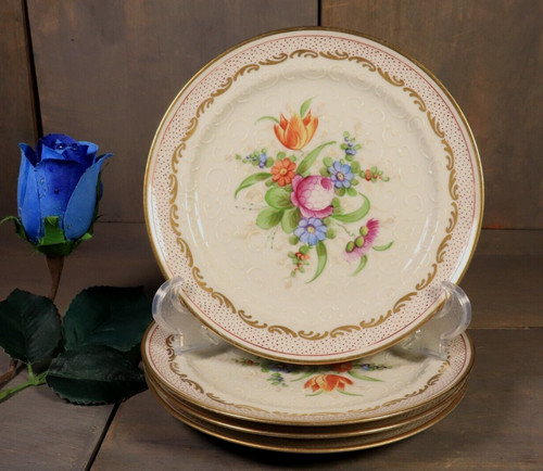 Assiettes dessert anciens - dessert,