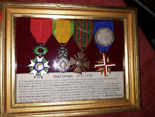 Medailles  guerre 1914-18. avec provenance