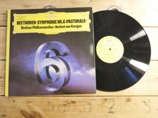 BEETHOVEN KARAJAN SYMPHONIE 6 LP 33T VINYLE EX COVER NM DEUTSCHE GRAMMOPHON