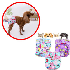 Lot 3 Couches Lavables Chien