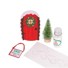 Ensemble De Piste De Porte D'Elfe Magique De Noël