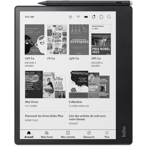 Liseuse ebook kobo pack - kobo, elipsa