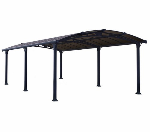 Palram carport gris - carport, 23.1m²