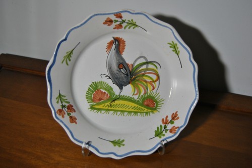Assiette ancienne siècle - assiette,