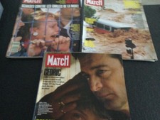 Paris Match lot 3 numeros 