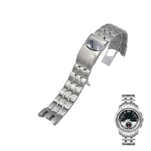 22mm silver color steel watch - 22mm,