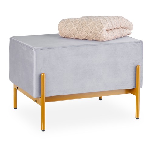 Banquette velours banc - banquette,