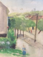 Très Beau Dessin Aquarelle