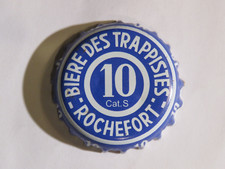 BEER Bottle Crown Cap: ROCHEFORT 10 Trappist Belgian Brewery Since 1595