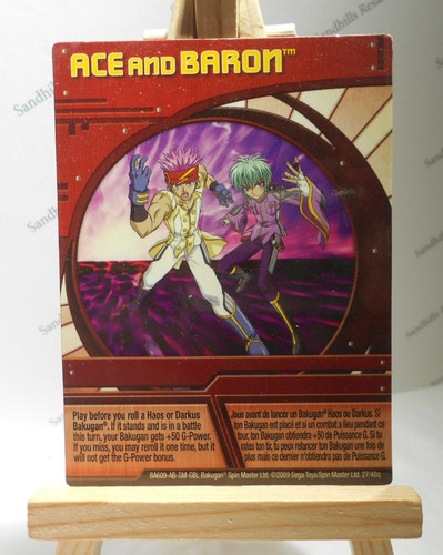 Bakugan card ace - card,