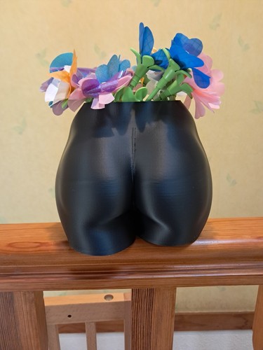 Vase plastique multicolore
