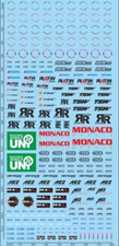 decals decals 1/43 rims bbs ats oz monaco aez platinum rr etc