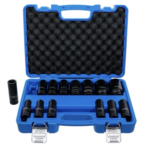 Coffret douilles longues - 14, à