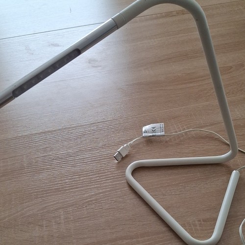 Ikea lampe table - table, blanche