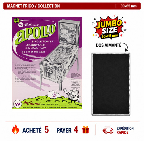 Magnet frigo apollo - apollo,