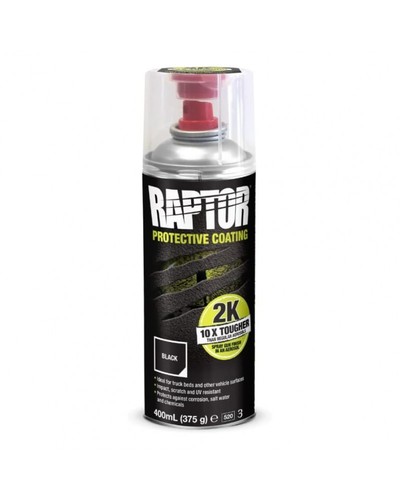 Revêtement aérosol raptor - 2k,