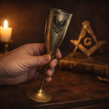 Flûte laiton 24cm sceau