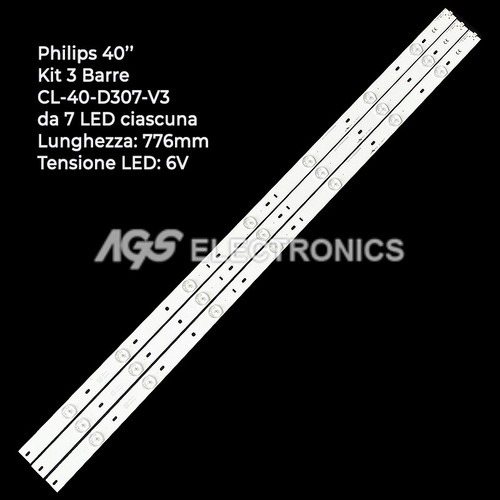 Kit barres bandes - 3, 7