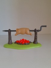 Playmobil accéssoires pour barbecue astérix western romain chevalier