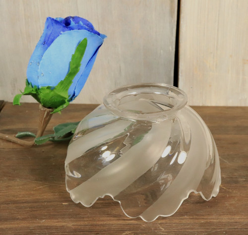 Ancien tulipe verre - ancien,