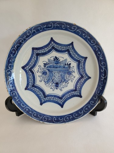 Assiette faïence de - 1,