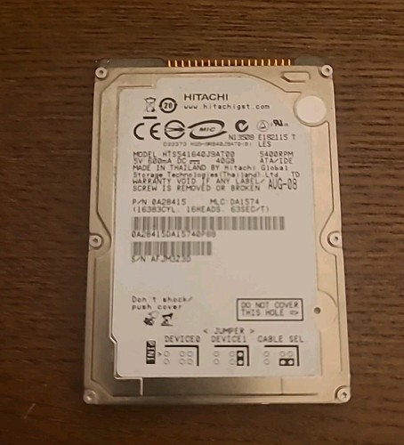 Disque dur hitachi 40gb - disque,